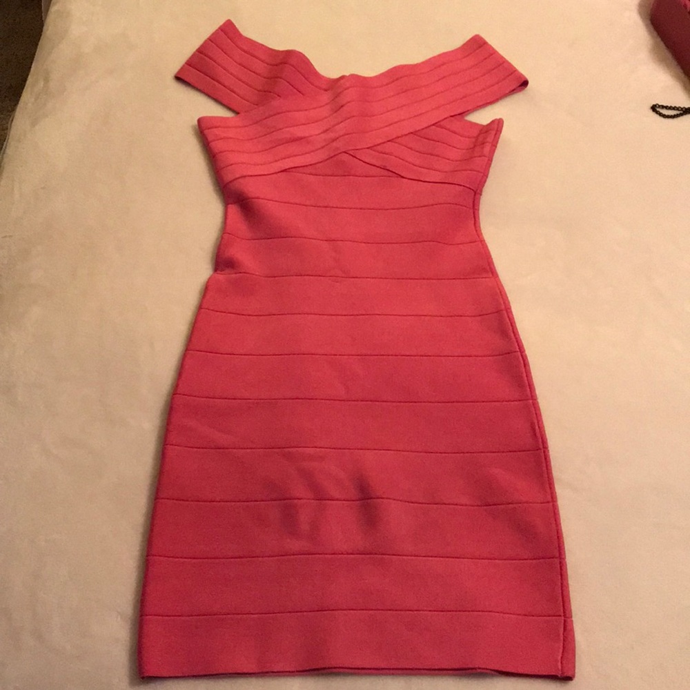 Pink Bebe Dress.